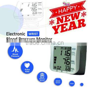 Blood Pressure Monitor With LCD Digital Display Irregular Heartbeat Indicator Portable and Perfect for Home Use photo-3