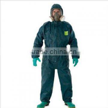 Plastic coveralls chemical protective clothing