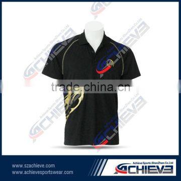 motor racing team shirts/jerseys wear best design racing printed polo golf shirts