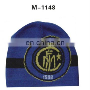 fashional pretty super warm soft popular knit football beanie