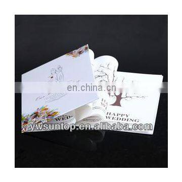 Creative Fingerprint Romantic Love Tree Design Wedding Guest Book Decorations photo-4
