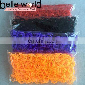 1000pcs high strength pure color rubber band for wholesale