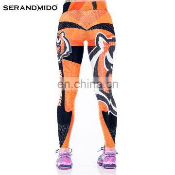 Wholesale Print High Waist Custom Womens Yoga Pants photo-4
