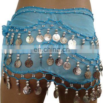 BestDance kids dance costume hip scarf egyptian sexy belly dancing hip scarf OEM