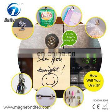 12 Pieces Magnetic Clip,Strong Magnet Paper Clip Holder,Perfect Refrigerator Magnet Whiteboard Magnet for House Office Personal photo-4