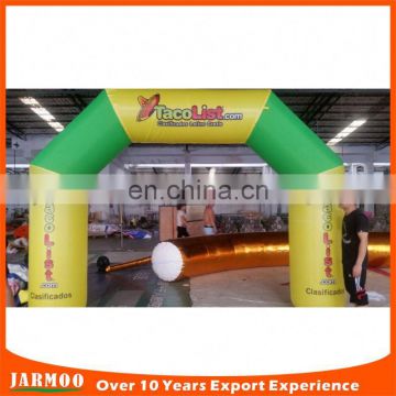 Air bow customized size advertising inflatable archway cheap inflatable arch