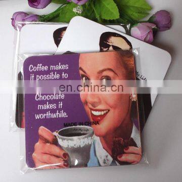 China Supplier customized MDF cork cheap paper beer coasters for drink