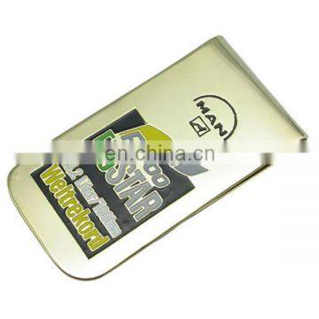 Custom Logo Metal Paper Clip Magic Money Clip Brand photo-6