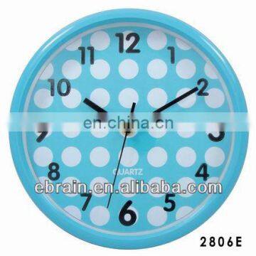 unique prmotional wall clock for gifts,modern design round wall clock