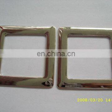 Luggages parts metal slider buckle for leather bag straps