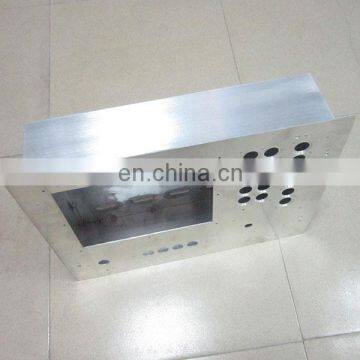 High quality aluminum laser weldment formed monitor control mech enclosures cases