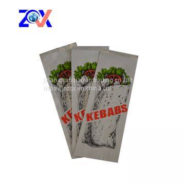 Custom Printed Kraft Paper Aluminium Foil Coated Greaseproof Paper Bag photo-4
