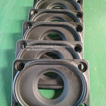 custom-made ductile iron sand casting spare parts for hand wheel