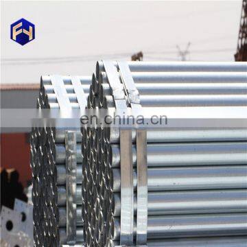 Plastic galvanized steel round tube with low price