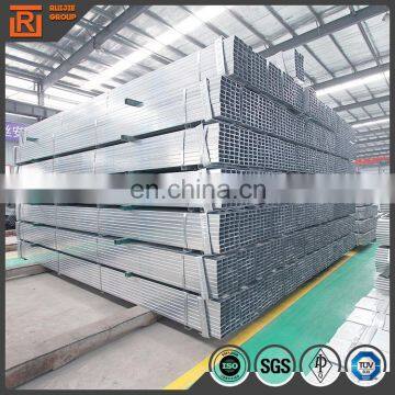 Thin Wall Galvanized Square Hdg Rectangular Steel Tube