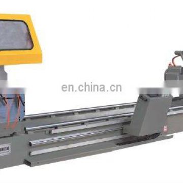 Digital arbitrary-corner double-head cutting machine for aluminum window and door