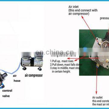 7m Camera Aluminum Air Pressure Telescopic Mast Pole photo-6