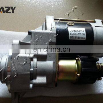 0-24000--3151 engine parts ZX210-5 self starter. ZX210-5 starter spare parts for excavator