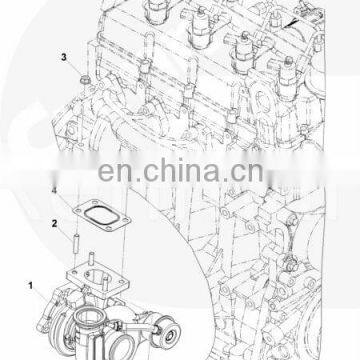 3773080 3773081 3796168 5351272 Cummins ISF2.8 Truck Engine Turbo HE211W Turbocharger photo-3
