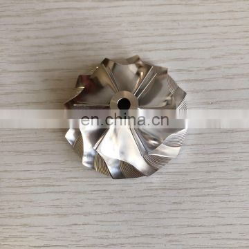 TD04HL forward 40.75/56.02mm 6+6 blades turbo milling/aluminum 2618/billet compressor wheel