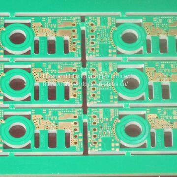 printed circuit board fr-4 3.0mm double sided pcb green mask finished ENIG for computer motherboard