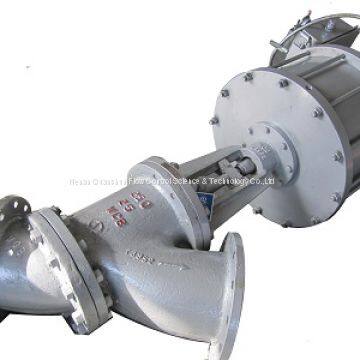 Y Type Angle Valve for Slurry Control