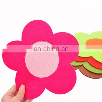 wholesale custom thick felt place mat laser cut