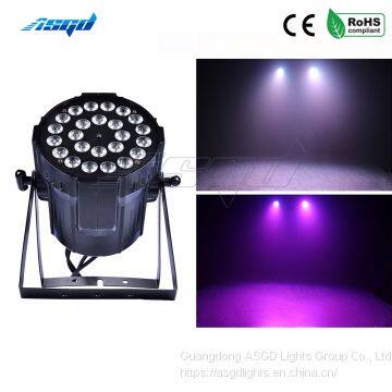 ASGD 24 RGBW 4in1 Aluminum LED Par Light Professional Stage Effect Lighting photo-2