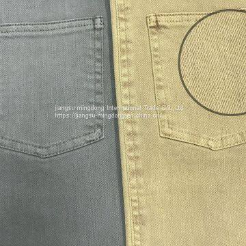 90%Cotton 8%Polyester 2%Spandex Slub Twill Fabric photo-2