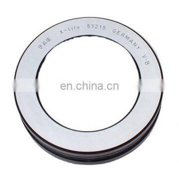 high precision thrust bearing 51215 axial deep groove ball bearing size 75x110x27mm japan brand nsk price