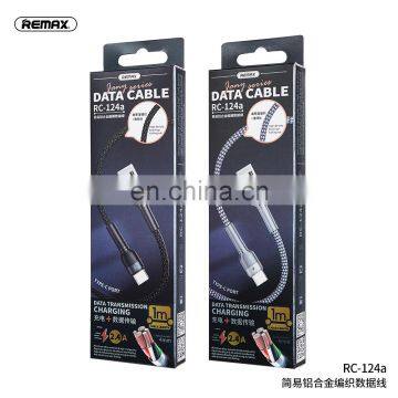 Remax Newest Wholesale Jany Aluminum Alloy Braided Fast Charging Data Cable for Phones photo-6