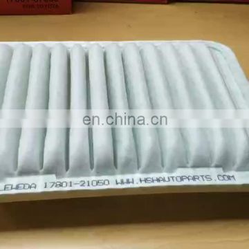 Manufacturer of air filters for cars 17801-21050 for auris hatchback 2015-