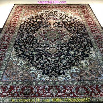 bedroom handmade silk persian carpet and rug for hot sale