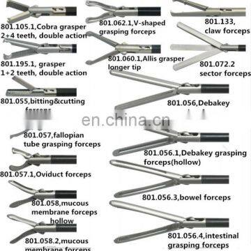 Surgical Instrument Laparoscopic Tube Holding Autraumatic Forceps Graspers
