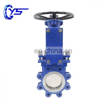 Used For Muddy Water Stainless Steel Seat Disc Cut Medium Knife Gate Valve For Project