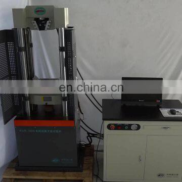 WAW-600B universal waterproof tensile testing machine utm ppt 500 kn