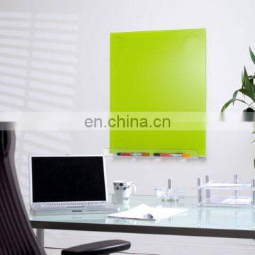 Frameless Glass Whiteboard in Various Sizes and Colours With Whiteboard Magnetic Eraser photo-3