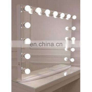 Factory Cheap Price 5mm Wall Hanging Frameless Hollywood Mirror photo-3