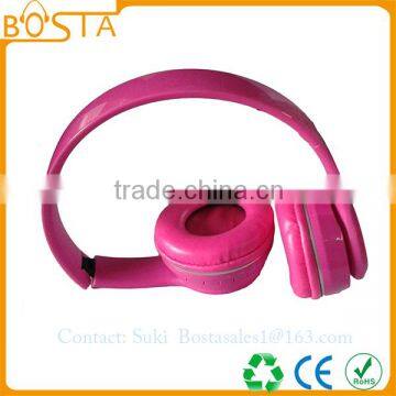 High quality promotional exhibition China wholesale funny fashion folding headphones