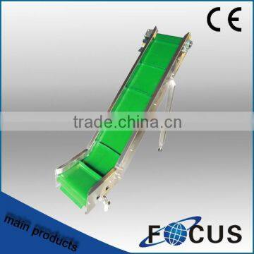 Stainless Steel Structure Rubber Conveyor Belt / Lift Conveyor Belt