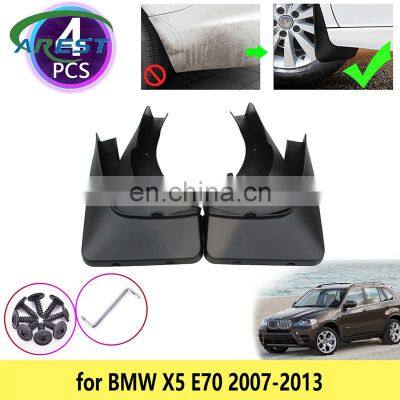 Для BMW X5 E70 2007 2008 2009 2010 2011 2012 2013 Брызговики Передние брызговики Защитные брызговики Аксессуары для автомобиля