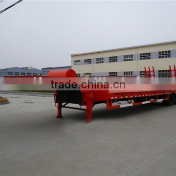 Low bed Semi trailer/price Lowbed carriers