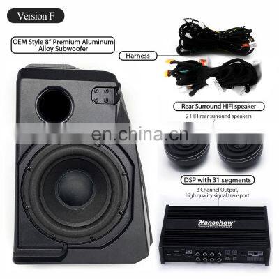 Car sound system amplifter sound audio speakers car subwoofer woofer coaxial speaker for tesla model 3