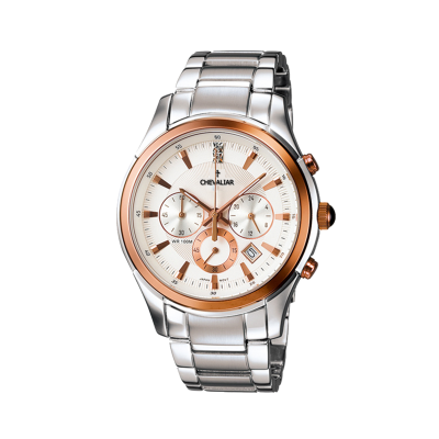 Stainless Steel Multi-function Women Watches Man Fashion Quartz Chronograph Watch photo-4