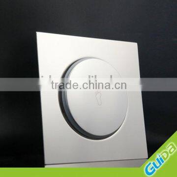 SS304/201 square pop up stainless steel floor strainer push botton