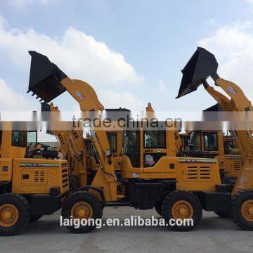 Construction machinery medium 2T wheel loader compact loader for sale