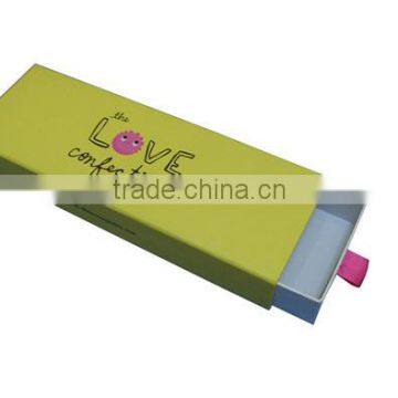 Recyclable material elegant effect custom printed luxury paper box/luxury cardboard box