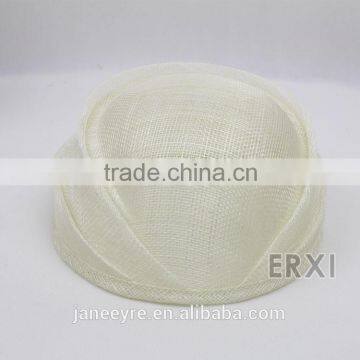 Wholesale Design Top Sinamay Church Hats Fascinator Base photo-2
