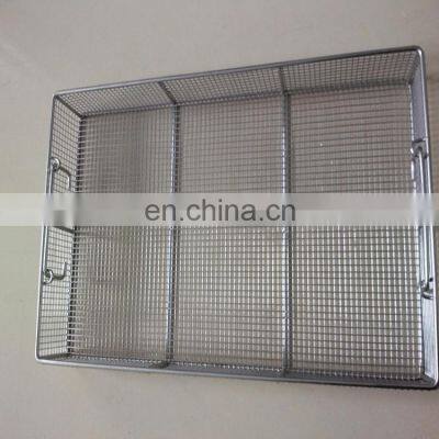 Stainless Steel Wire Mesh Washing Basket Metal Basket Strainer photo-4