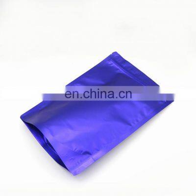 Free Sample Custom Printed black ziplock foil mylar smell proof edible packaging plastic food bags